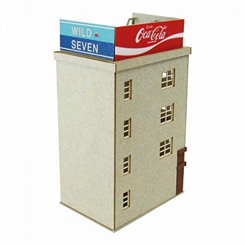 Sankei 1/220 Miniature Art Petit Building-1 Paper Craft