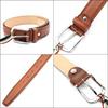 [Orobianco] Genuine Leather Belt for Men, Adjustable Size [Made in Italy] Business, Gentleman, Casual, Large Size, Wide Fit, Slim Fit, Brand Name