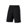 Li Ning Training Series Letter Print Training Running Shorts Men Shorts Black AKSR115-1