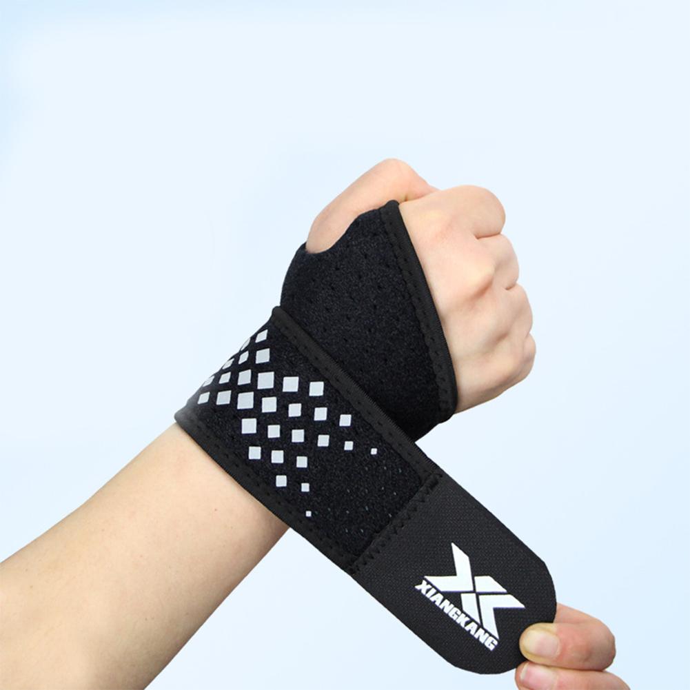 1PC Winding Pressure Wrist Strap With Finger Cot Sweat-Absorbent Breathable Anti-Sprain Relief Strain Strap Sports Protective Gear
