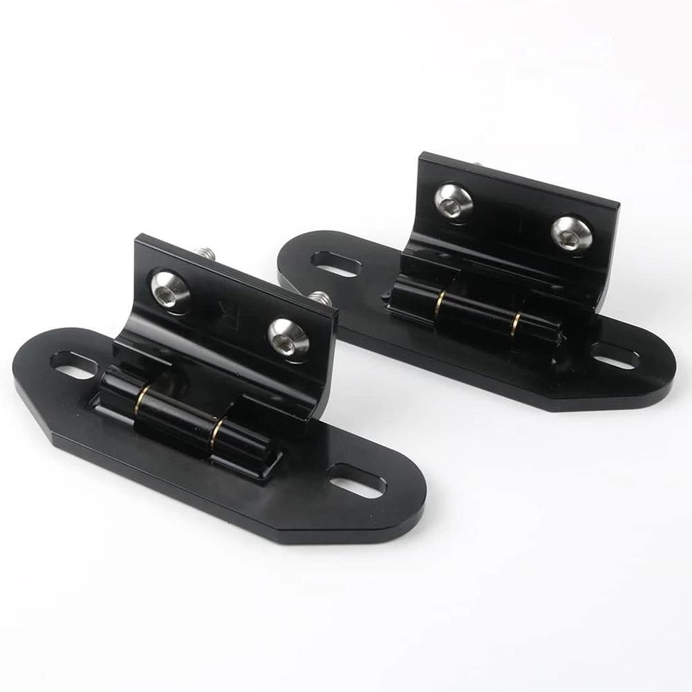 

For Camaro Restoration As Shown In The Picture Rear Hatch Hinges Billet Aluminum Accurate Fit 1982-1992 Stable Secure Connection China Mainland