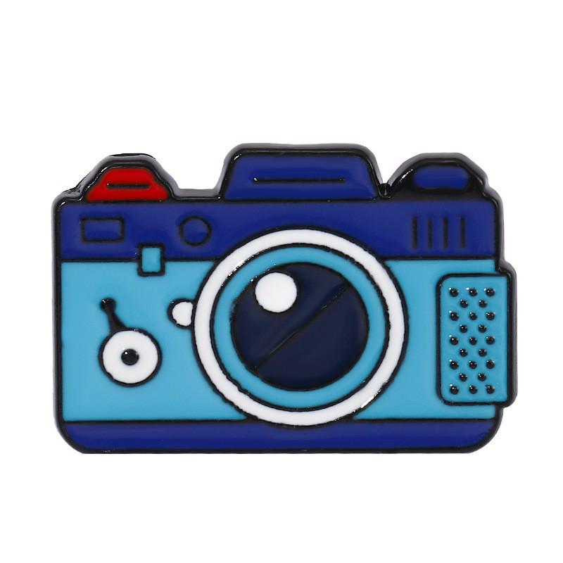 

Retro Cartoon Camera Brooches: Funny and Unique Collection with Multiple Styles