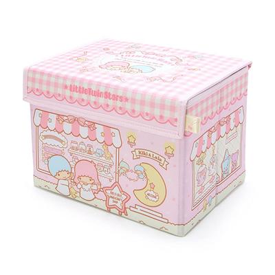Sanrio Little Twin Stars Składany pojemnik do przechowywania z pokrywką 551589