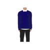Polo Ralph Lauren Solid Color Logo Embroidered Crew Neck Pullover Sweater Men Sweater Purple 710876762-024
