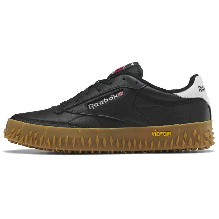 

Кроссовки унисекс Reebok Club C Vibram Black Gum Core-Black Cloud-White Vector-Red GY9911 37.5