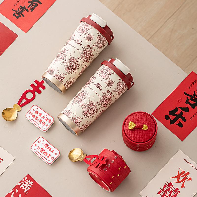 Curated Wedding Gifts: Insulated Tumbler & Gift Box for Brides, Engagements, Best Friends, and Party Favors