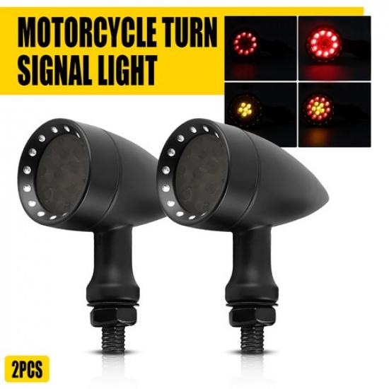 For Yamaha V Star 650 XVS650 XVS650A 950 LED Blinker Brake Turn Signals Light 2X