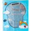 WATINC Winter Snowflakes Rainbow Window Clings - 47Pc Snowmen Tree Anti-Collision Holiday Window Decals to Save Birds, Reble Non-Adhesive Stickers