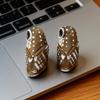 Hand Carved Mini Decorative Wooden Owl Figurines Cute Hand-Painted Owl Statue Kawaii Desk Decor Ornament Gift for Owl Lovers