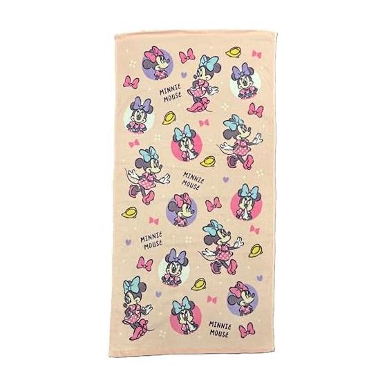 Hayashi Compact Bath Towel Approx. 50 x 100cm Disney Pretty Look Minnie Mouse CP485100