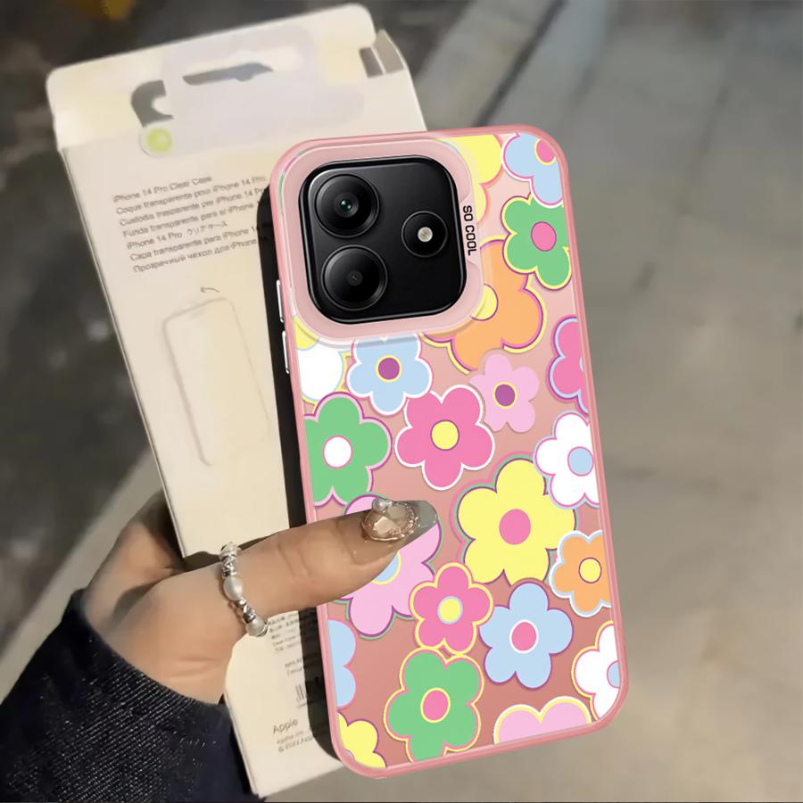 

Back Phone Cover Case for Xiaomi Redmi Note 14 11s 11 12 Pro Note 13 Pro Plus 12s Shell Flower Redmi Note 13 5G