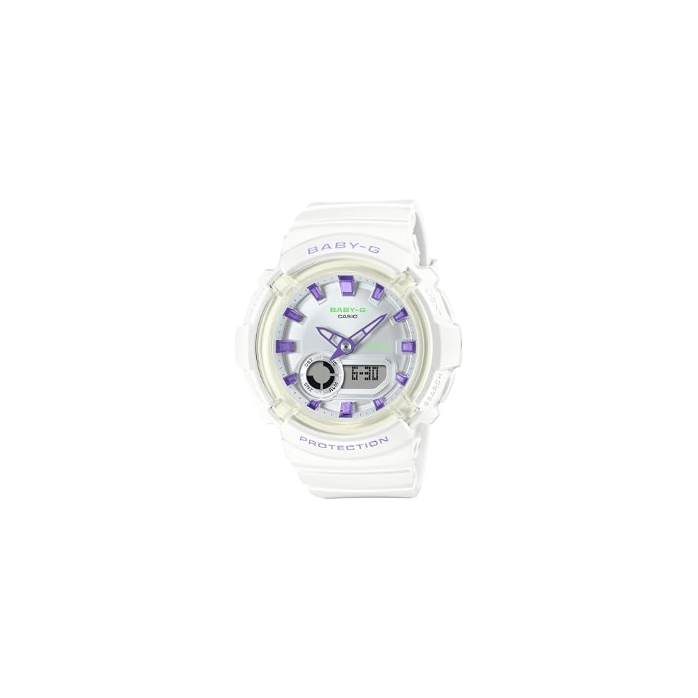 Часы Casio Baby-G BGA-280DN-7AJF Женские Белые [Официальный Японский Продукт] Веб-Эксклюзив