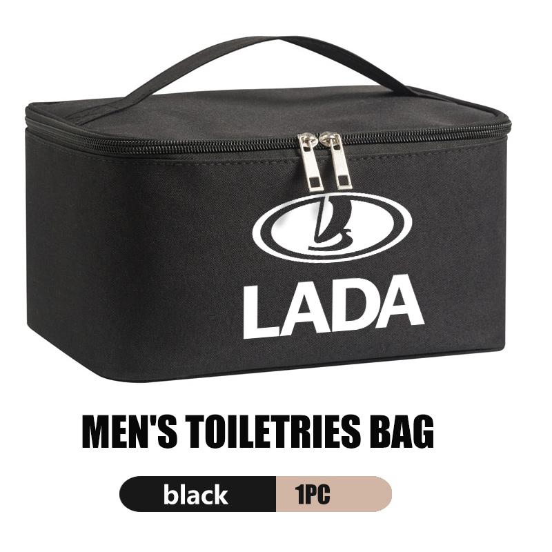 Men Makeup Bag Make Up Case Bathroom Toiletry Pouch Storage Accessories For Lada Vesta Granta Largus Vaz Samara Vesta Niva 4X4