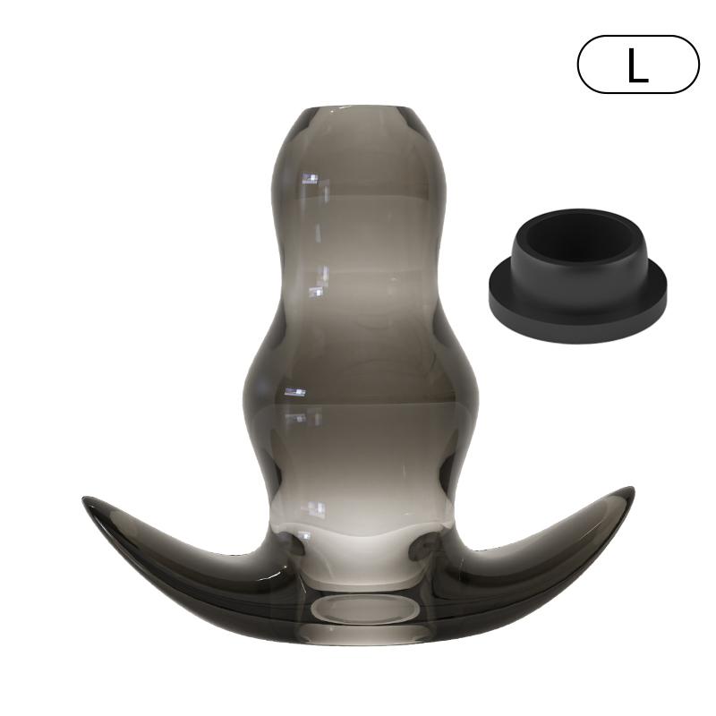 5 Sizes Hollow Anal Plug/Dilator/Dildo Soft Speculum Prostate Massager Butt Plug Set Intimate/Enema Sex Toys For Women Men