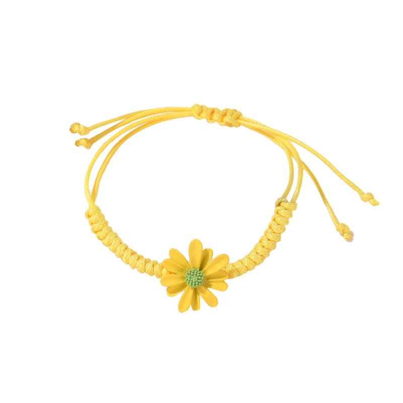 RUI RUI YU Women Bracelet Summer Daisy Hand-woven Hand Rope Hand Ornament