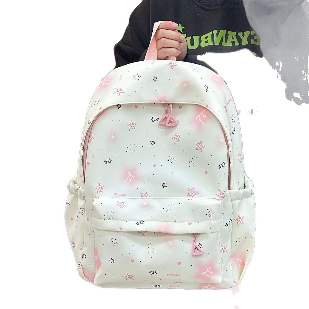 Schoolbag Female College Student Versatile Japanese ins High School Junior High School Student Star Backpack Middle School Student Backpack School Bag