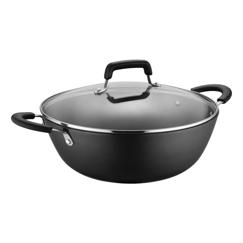 ASD 32cm Rust-Resistant Cast Iron Wok/Stew Pot