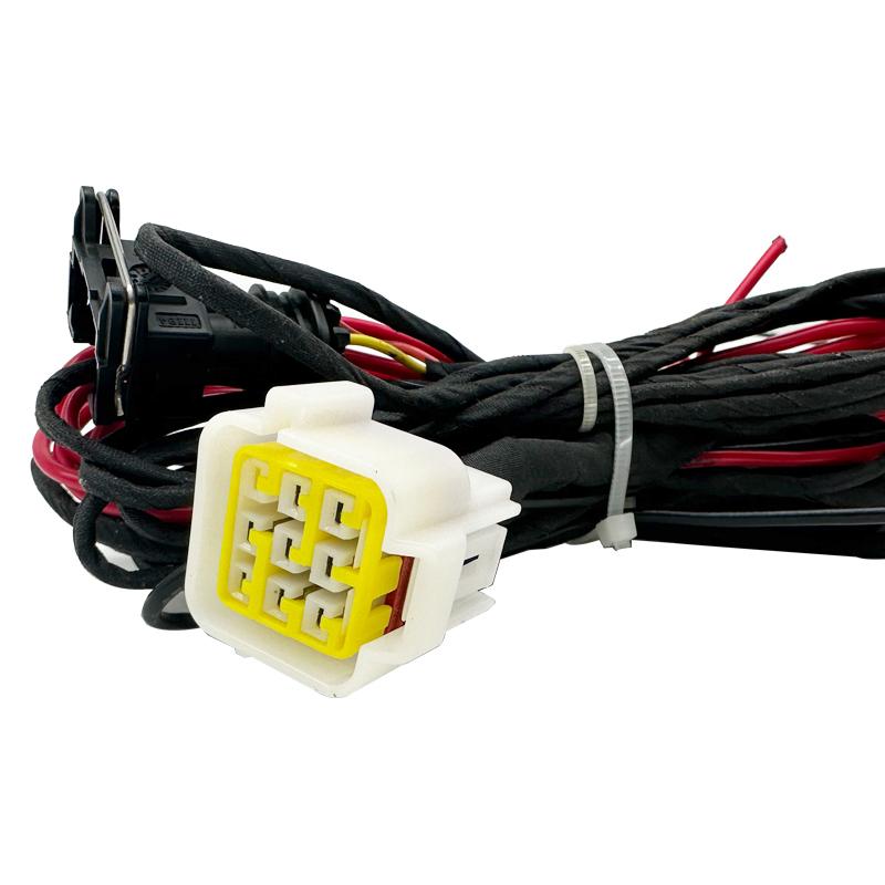 12V 24V Air Diesel Heater Main Wiring Harness Cable Square Adapter For Webasto Eberspacher Diesel Parking Heater 8 Lines 9 Hole