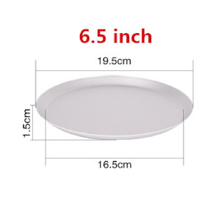 

Противень для выпечки пиццы с антипригарным покрытием, поднос для тарелки, держатель для посуды, кухонные инструменты для выпечки, аксессуары, экран для пиццы, металлическая духовка 6.5 inch