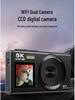 5K HD Dual-Screen Digital Camera with Selfie and WIFI Transfer to Mobile Phone