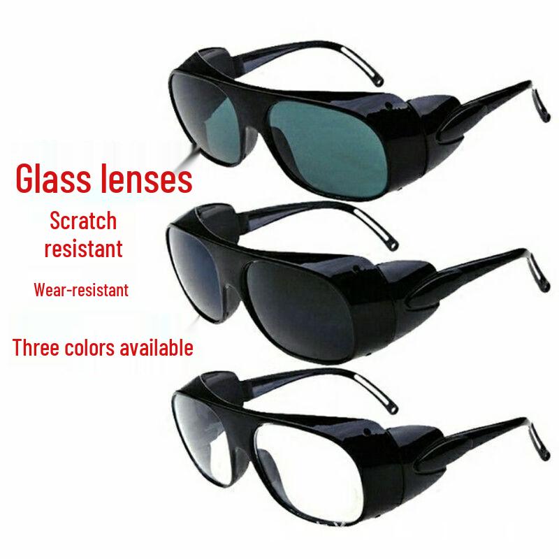 Brangdy Cowhide Welding Face Shield with Goggles