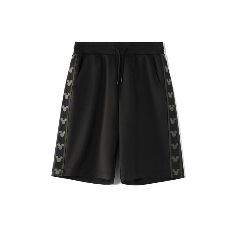 Li-Ning x Disney Graphic Striped Shorts  Black  Men s AKSR531-5 S