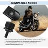 Motorcycle Aluminium Seat Bolt Tab Screw Mount Knob Cover Compatible with Harley Davidson 1996-2024, Black