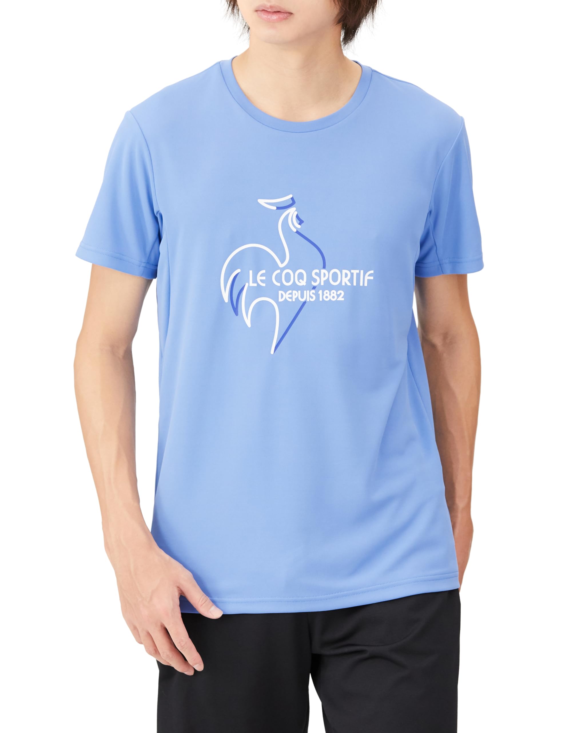 

Coq Tennis шорты SUNSCREEN для тренировок UV CUT BL [Le Sportif] футболка, рукав, рубашка, влагоотводящая, быстросохнущая, (UPF50+), теплозащитный, охлаждающий,