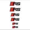 6Pcs for Audi Sport Sline Q5 Q3 Q2 Q7 A3 B5 B6 B7 B8 B9 8P 8V 8L A5 A4 C6 C5 A1 A6 A7 A8 Car Brake Caliper Sticker Decoration
