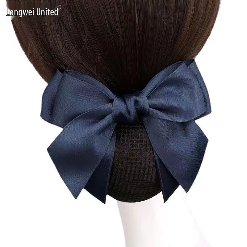 

Korean Style Bow Hairnet Headwear One Size