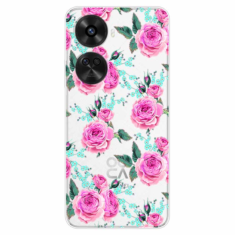 For Huawei Nova 12 SE Case Soft Girl Shockproof Phone Cover for Huawei Nova 12SE Case BNE-LX1 TPU Clear Transparent Silicone