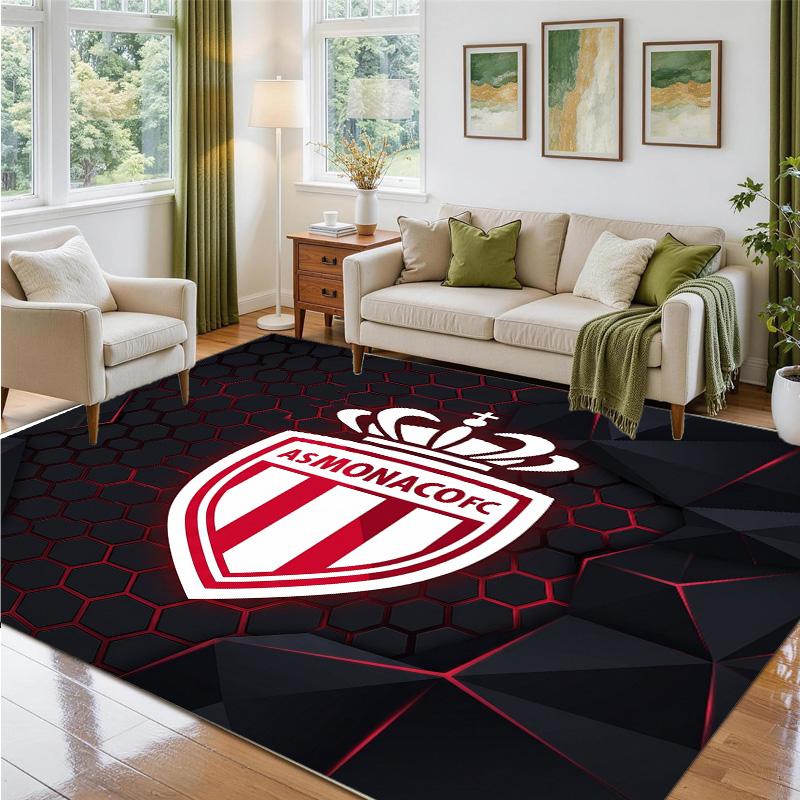 Monaco FC Design Crystal Velvet Rug Soft Decorative Mat for Bedroom Entrance