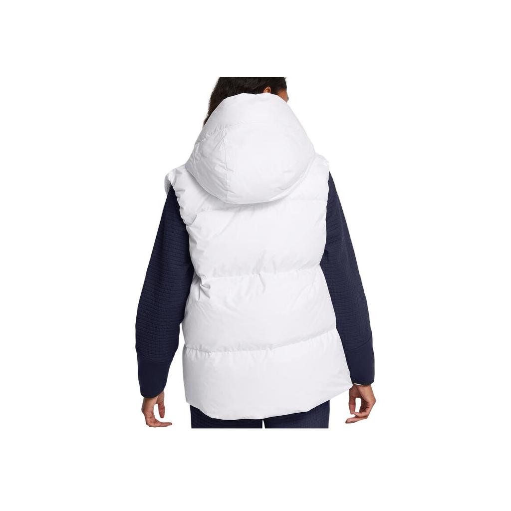 Under Armour Limitless Warm Soft Comfortable Hooded Down Vest Women vest White 1384650-100