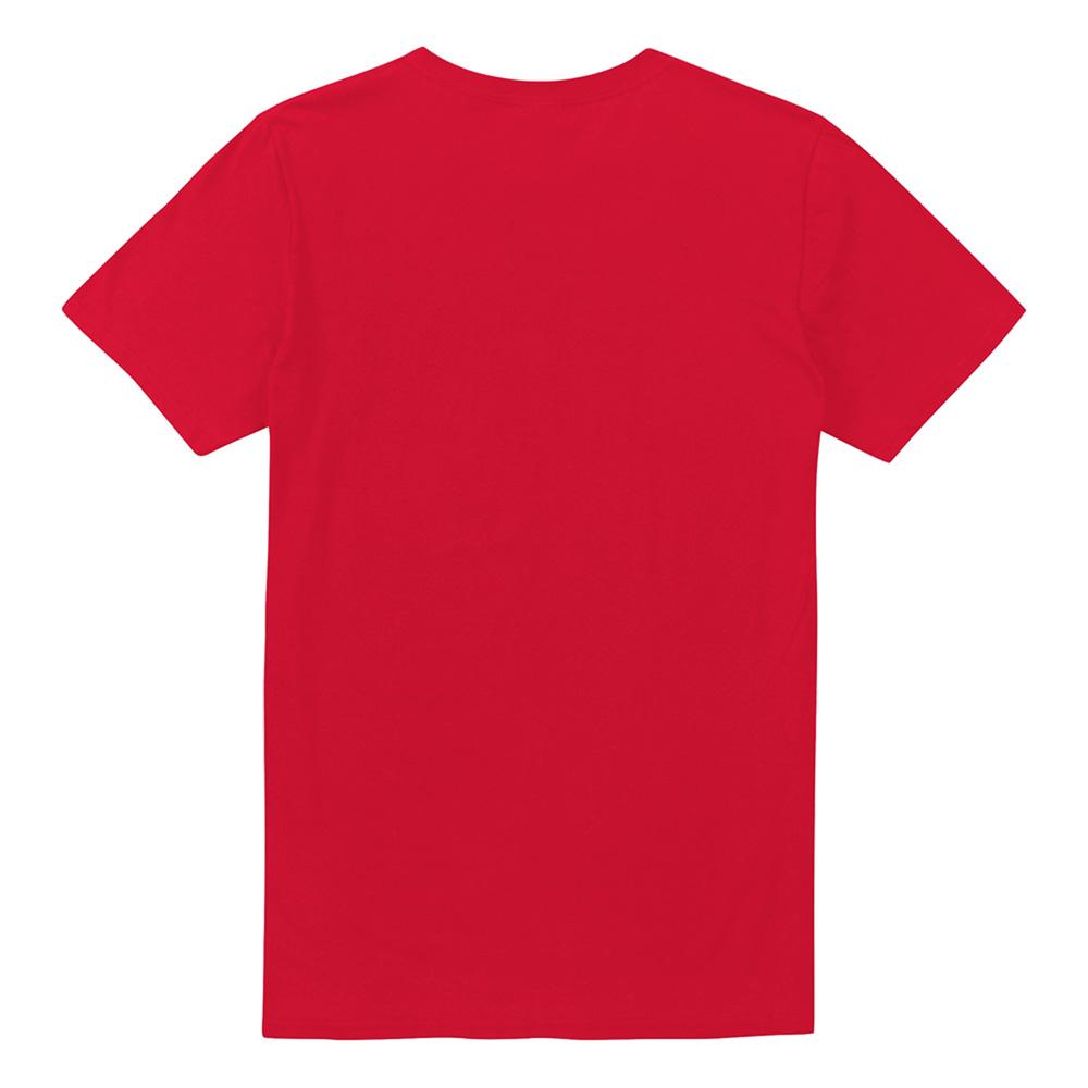 Sesame Street Unisex Adult Elmo Face Ringspun Cotton T-Shirt