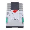 4P Dual Power Automatic Transfer Switch Uninterrupted Toggle Controller for Home Appliance AC230V Coil 63A