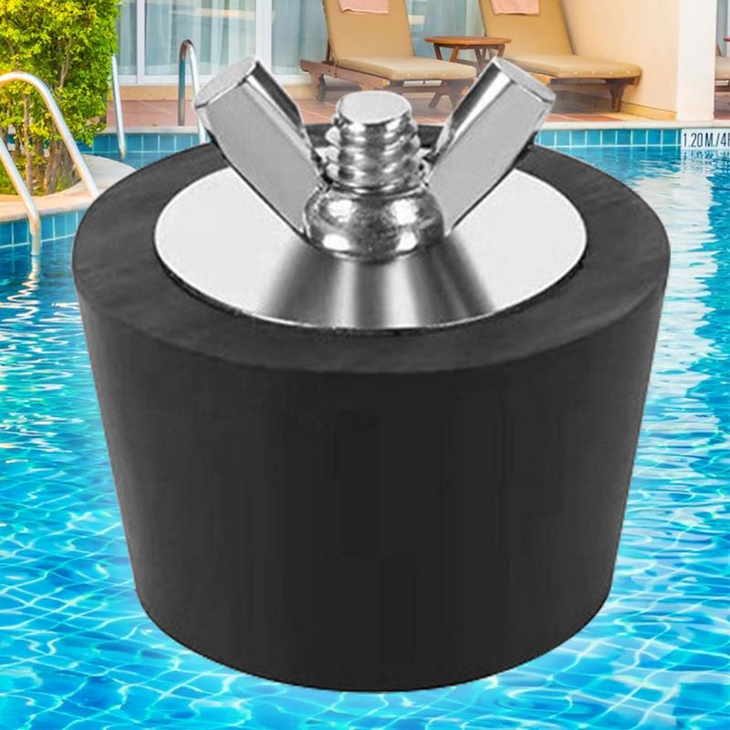 Expansion Plug Rubber Skimmer Plugs For Pools Stainless Steel Screw Above Ground Pool Plug Swimming Pool Return Plugs For