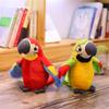 Simulation Plush Toy Parrot Bird Plush Stuffed Doll Children's Toy Cute Animal Birthday Toy Christmas Party Gift for Children