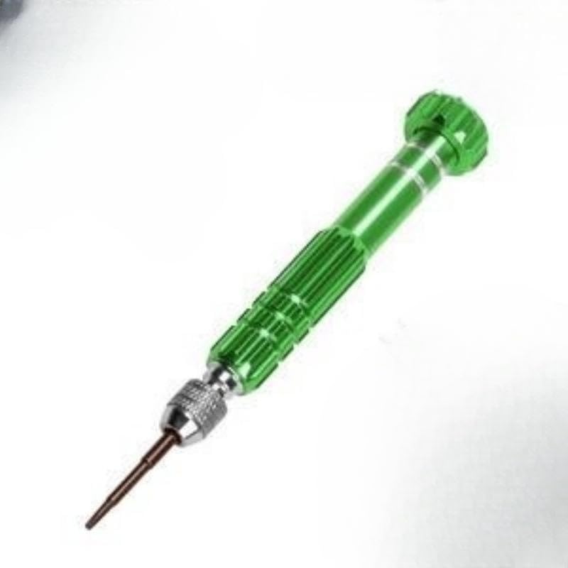 

5in1CRV steel screwdriver set applies to electronic mobile glasses, sunglasses, products, phones, jewelry, etc. (green)