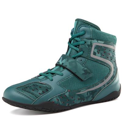 Męskie Buty Bokserskie Trampki Najwyższej Jakości Profesjonalne Unisex Oddychające Wysokie Do Kostki Marka Sportowa Klasyczne Damskie Treningowe Buty Bokserskie