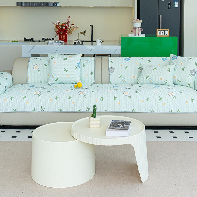 Modern Minimalist Sofa Cushion Cover Cloth Towel  New Seat Cushion One-Piece Combination Sofa Cover