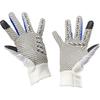 Mizuno ThermaGrip HAPPI COLLECTION Golf Size L 5MGMB552 Men's Gloves, Ambidextrous, White/Blue, (25-26cm),