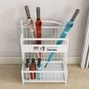 Commercial Umbrella Storage Rack for Hotel, Lobby, Classroom, or Office - Large Capacity Draining Shelf