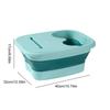 Portable Foot Soaking Bath Tub Easy To Store Foldable Foot Bath Tray Collapsible Foot Soak Bucket for Relaxing and Pain Relief