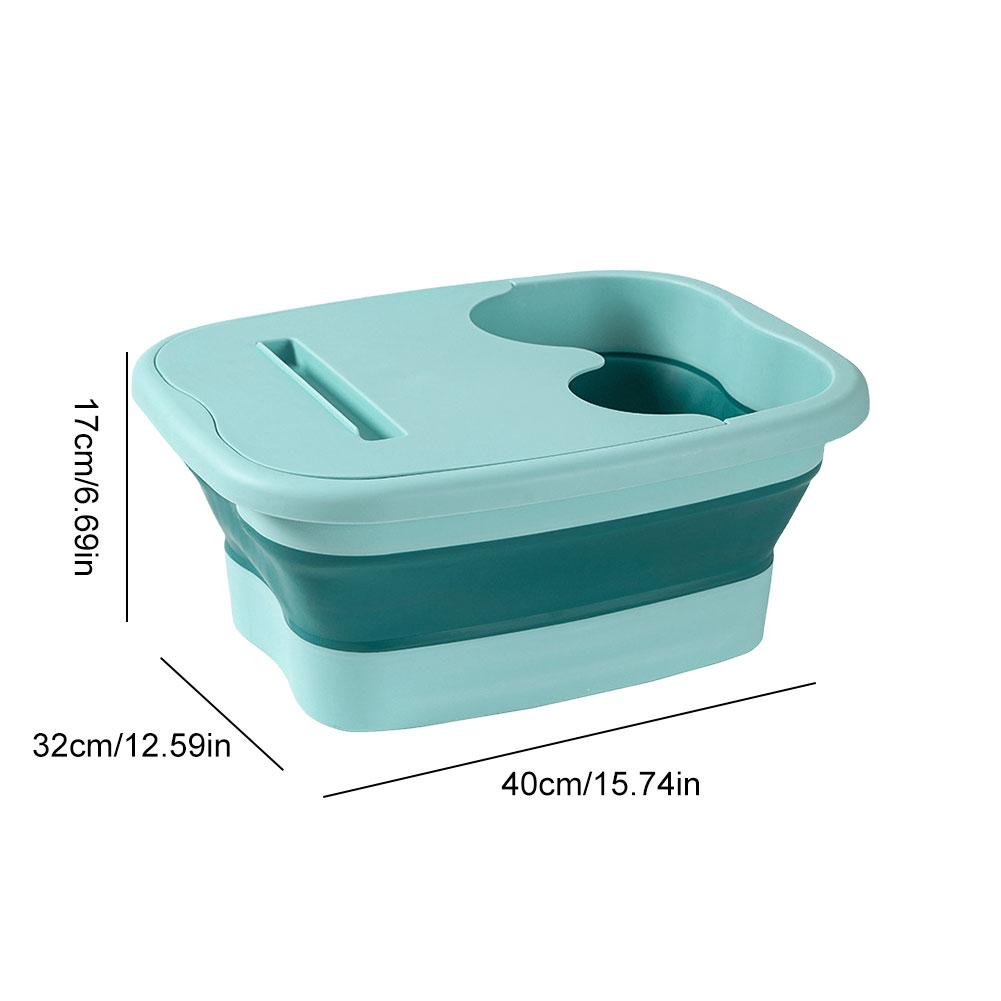 Portable Foot Soaking Bath Tub Easy To Store Foldable Foot Bath Tray Collapsible Foot Soak Bucket for Relaxing and Pain Relief