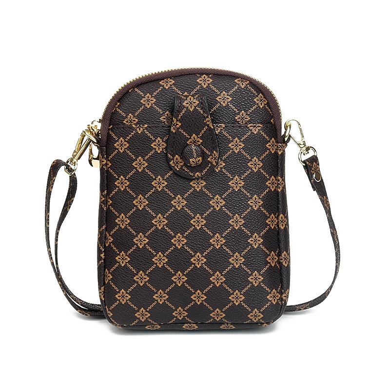 New Women Bags Fashion Shoulder Bag Print Small Square Bag Leisure Versatile Commuter Women Trend Mobile Phone Bag Crossbody Bag