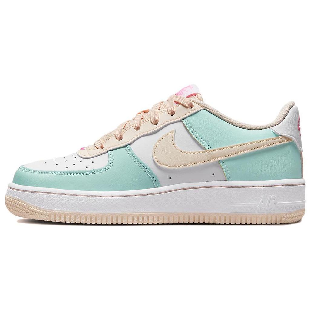 Nike Air Force 1 GS Emerald Rise Guava Ice Kids Sneakers Green White Pink-Spell DV7762-300