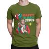 Happy Birthday Jesus a Funny Christmas Gift Novelty Graphic 100 Cotton TShirt Jesus Tees Tops For Unisex