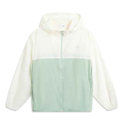 Li Ning Sports Lifestyle Series Loose Fit Hooded Windbreaker Women Outerwear AFDV864-3