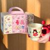 Milk Fufu Boys and Girls Cup Cute Ceramic Mug Household Drinking Cup Coffee Cup Souvenir Birthday Gift