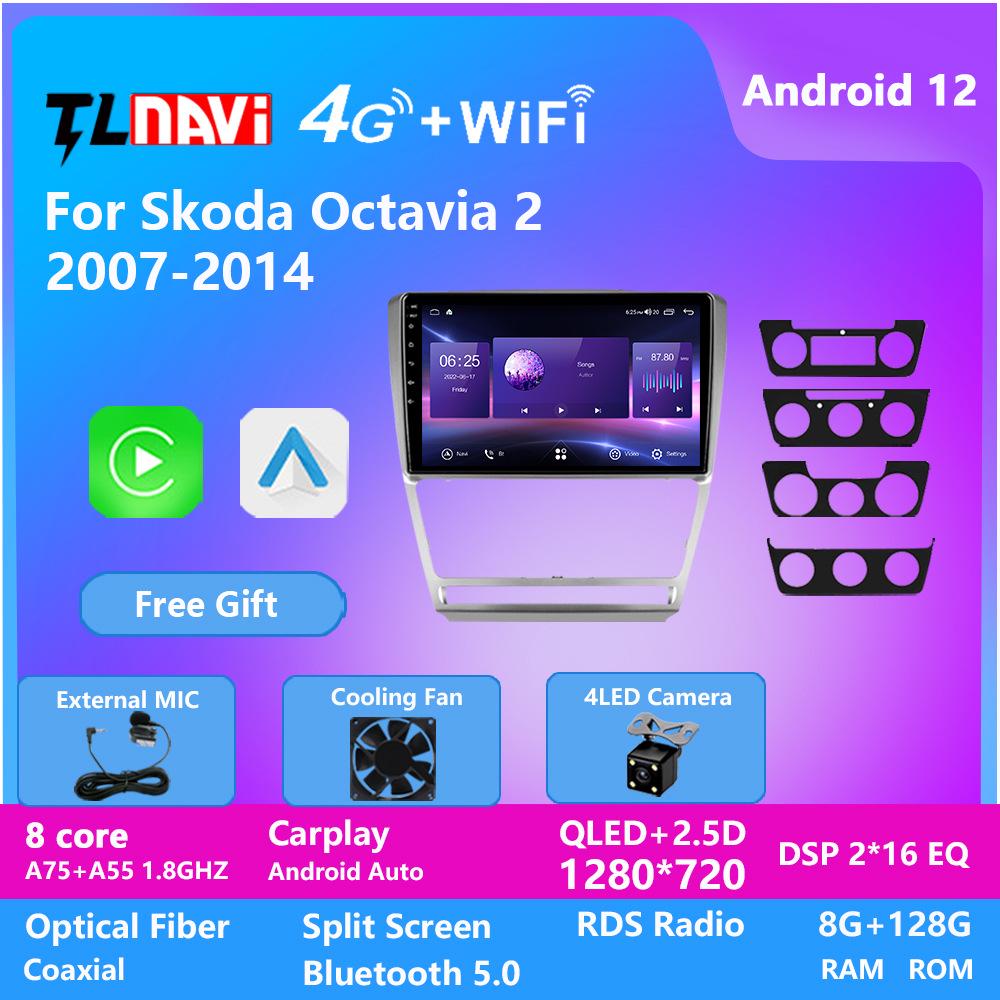 Skoda Octavia 2007-2014 Android Large Screen Navigator